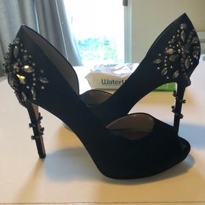 Black hell’s.  Still have stickers on.